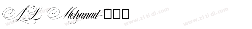 AL Mohanad字体转换
